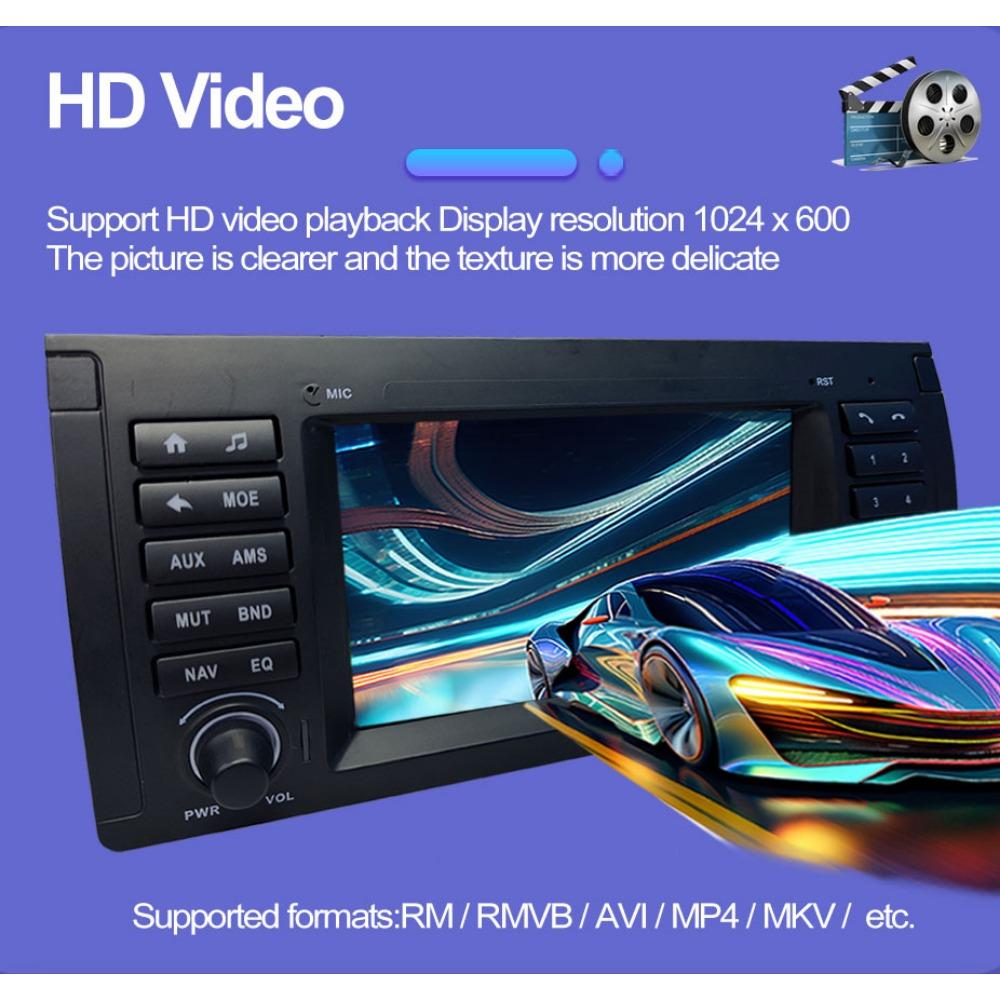 Car Radio Multimedia Player For BMW X5 E53 E39 M5 E38 1996-2007 2 Din Android Carplay GPS Autoradio 2+32GB