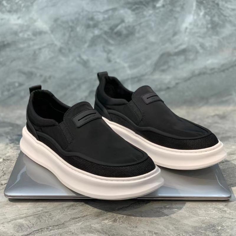 Fashion Loafers Men's Casual Shoes Classic Loafers Anti-slip Soft Sole Comfortable Men's Leather Sneakers Non-slip Retro Driving Shoes