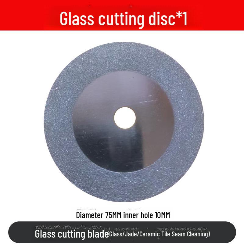 Мини-лезвие для угловой шлифовальной машины 3 дюйма - отрезной диск 75 мм для дерева, металла и плитки, внутреннее отверстие 10 мм