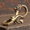 Living Room Dragon Figurine Miniature Keychain Ornament Indoor Household