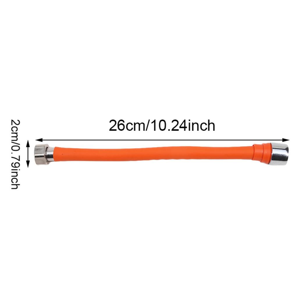 Универсальный 1 шт. удлинитель для крана, регулируемый свободный изгиб, удлиненная водопроводная труба, ванная комната, кухонная раковина, удлинительный шланг с защитой от брызг