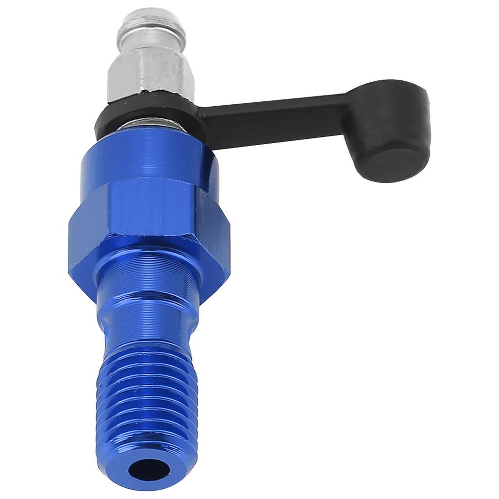 M10x1.25мм Мотоцикл Главный Тормозной Цилиндр Суппорт Спускной Винт Ниппель Байонет Пыльник Синий