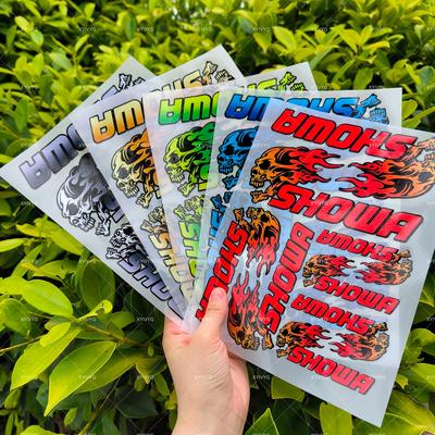 Водонепроницаемые светоотражающие наклейки для мотоциклов Kawasaki Benelli BMW Yamaha Honda Suzuki