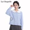 La Chapelle Girls' Long Sleeve School Style Shirt