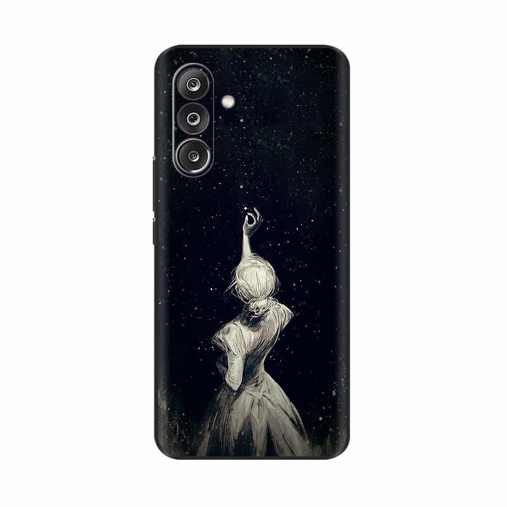 Чехлы для телефонов Для Samsung Galaxy M36 5G Чехол Мягкий Силиконовый Чехол Для Samsung M36 Чехлы M 36 M366B Ударопрочные Популярные Цветочные Чехлы