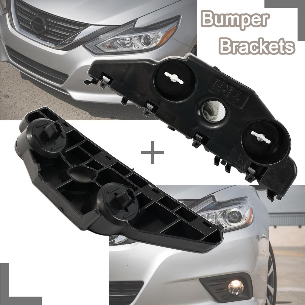 2 шт. кронштейн бампера передний левый правый для автомобиля со стороны водителя и пассажира для Nissan 62221-9HS0A Altima 2016 2017 2018