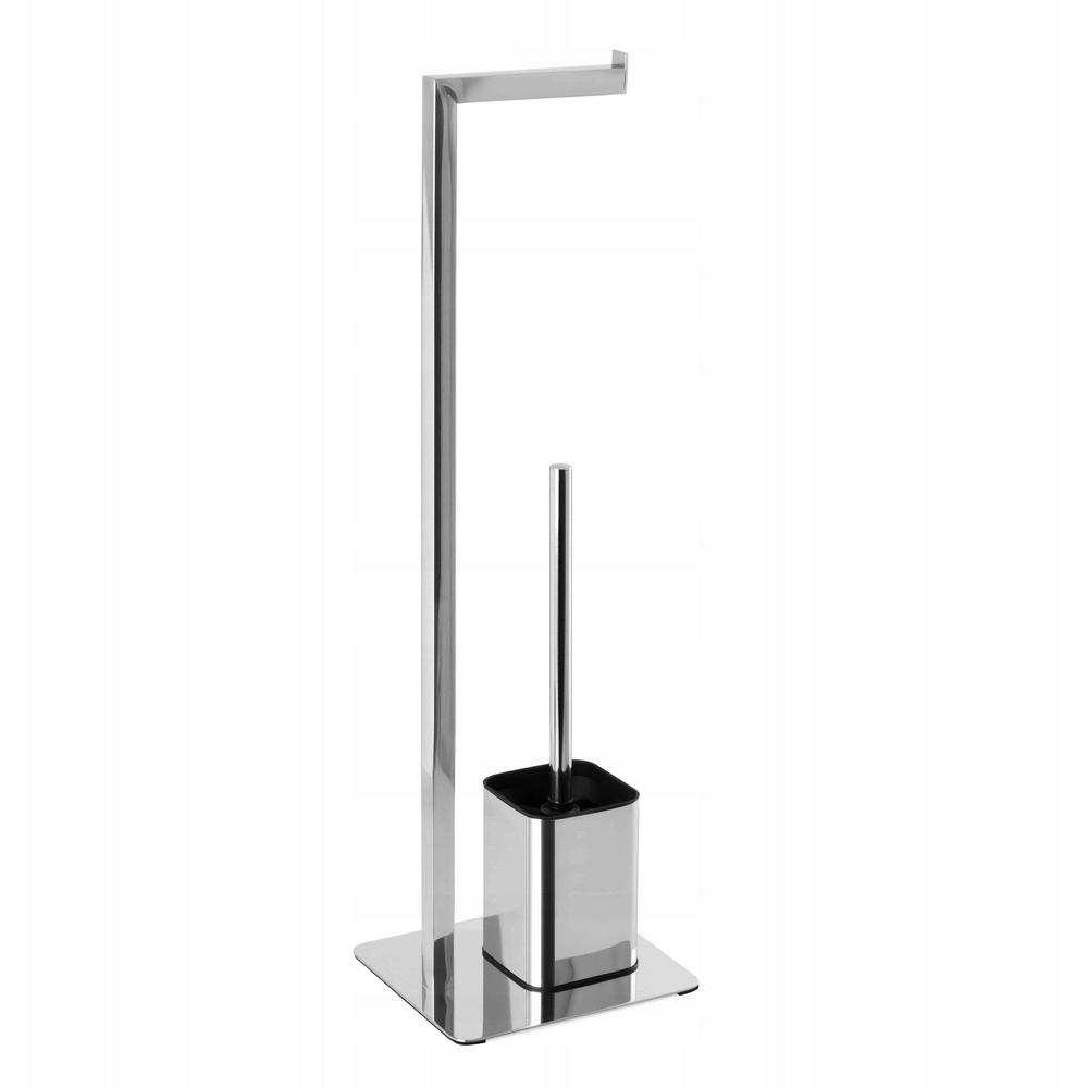 Toilet Paper And Toilet Brush Stand Awd Interior 1975 Silver C 1 Pc