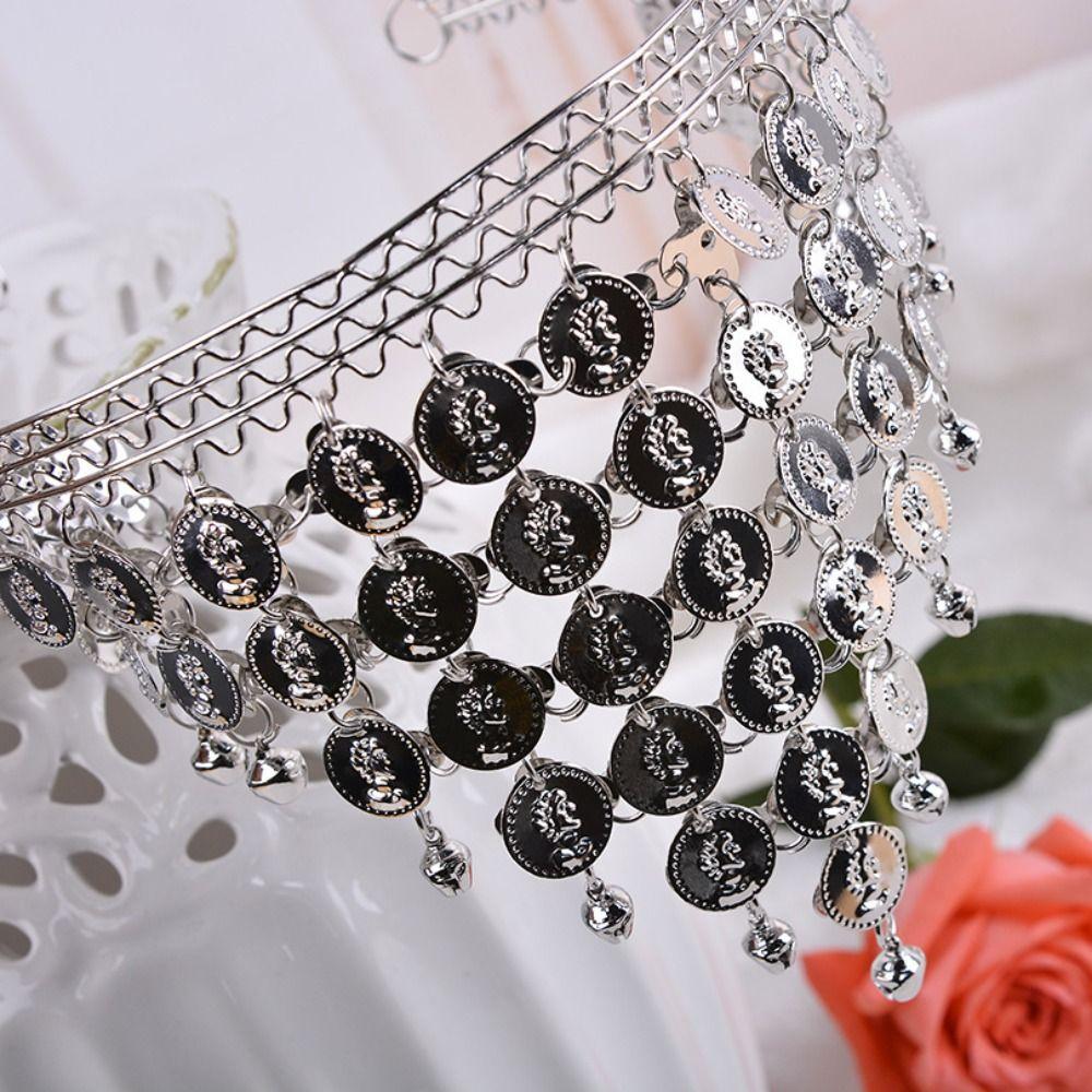 Одежда Аксессуары Танец живота Заколка для волос Индийский танец Выступление Головная Цепочка Женщины Девушки Леди