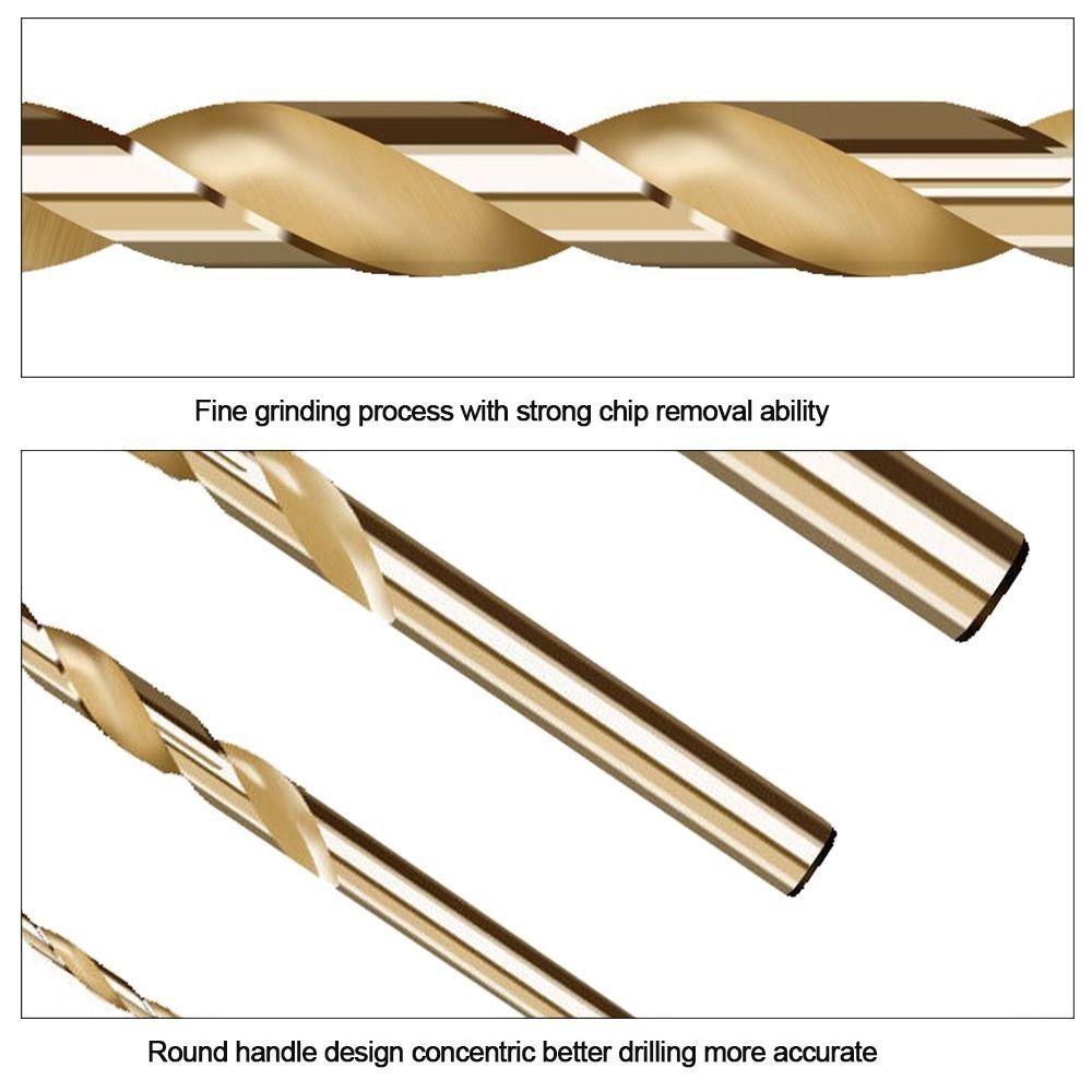 HSS6542 Drill Bit High Speed Steel Twist Drill Bit Multifunctional Twist Drill Metal
