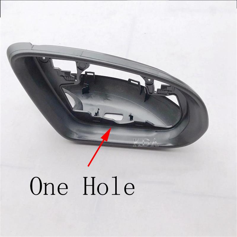 Auto Rear Mirror Frame Trim Housing Matt for Mercedes-Benz C Class W205 2015 2016 2017 2018
