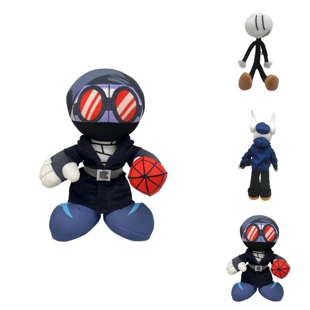 Soft Friday Night Funkin Plush Toy Fnf Skid Pump Stuffed Dolls For Kids**