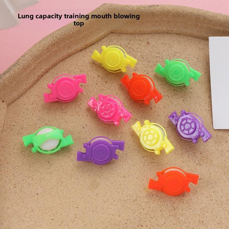 Mouth Blow Spinner Gyroscope Toy For Kids Play Fun Classic Gift Durable