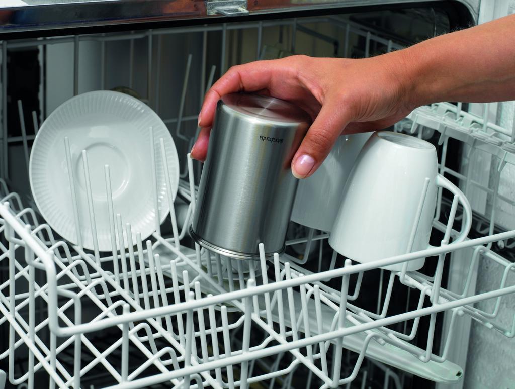 Brabantia Coffee Capsule HolderDispenser, 4.5" W x 4.5" D x 7.7" H, Dishwasher Safe, Tower Stand, Product Number: 418709