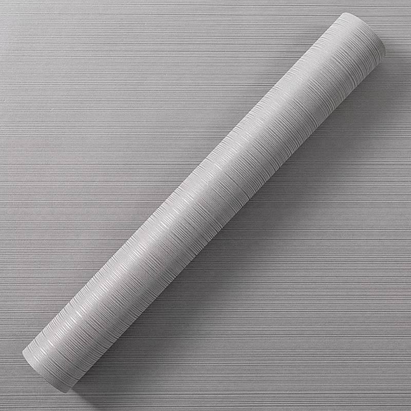 Стильные современные обои в вертикальную полоску бежевого, светло-зеленого и мягкого серого цветов, идеально подходящие для современного домашнего декора в гостиных и спальнях.