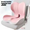 Ergonomic Seat Cushion for Office Chair Memory Foam Car Cushion, Lumbar Support Back Pain, Supportive Desk Non-Slip Pad with Breathable Washable