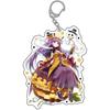 Пачули Знание Гигантский Акриловый Брелок Touhou Акихабара Атре Храм Хакурей Осенний Фестиваль 2018 Пачули Хэллоуин 10x8см