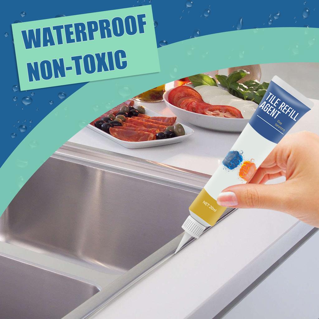 Плитка Напольная плитка Туалет Туалет Герметик для туалета Кухонная раковина Гидроизоляция Средство для удаления плесени Наполнитель швов