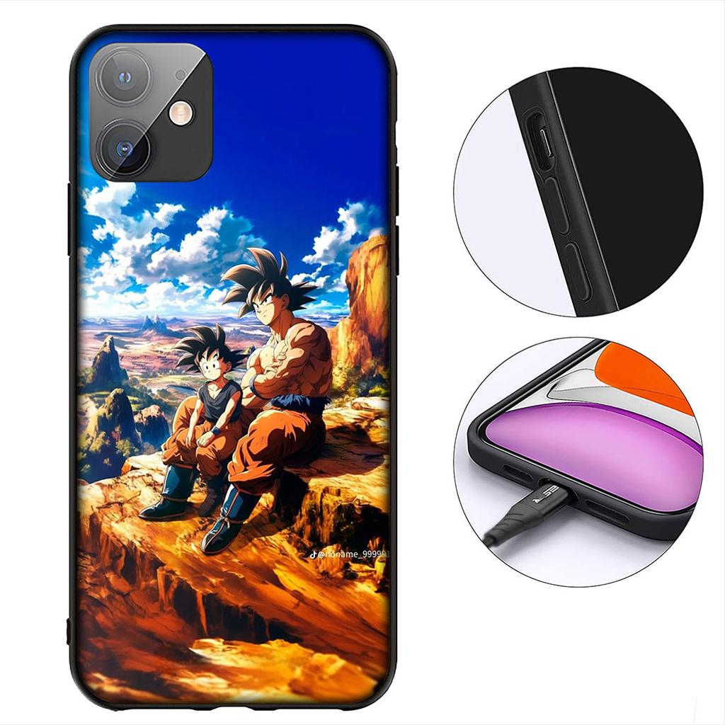 Dragons Gokus Balls Son Gohan Phone Cover for Xiaomi Redmi Note 13 14 ProPlus Pro Plus 14C A4 13C Pro+ Note14 Protective Case