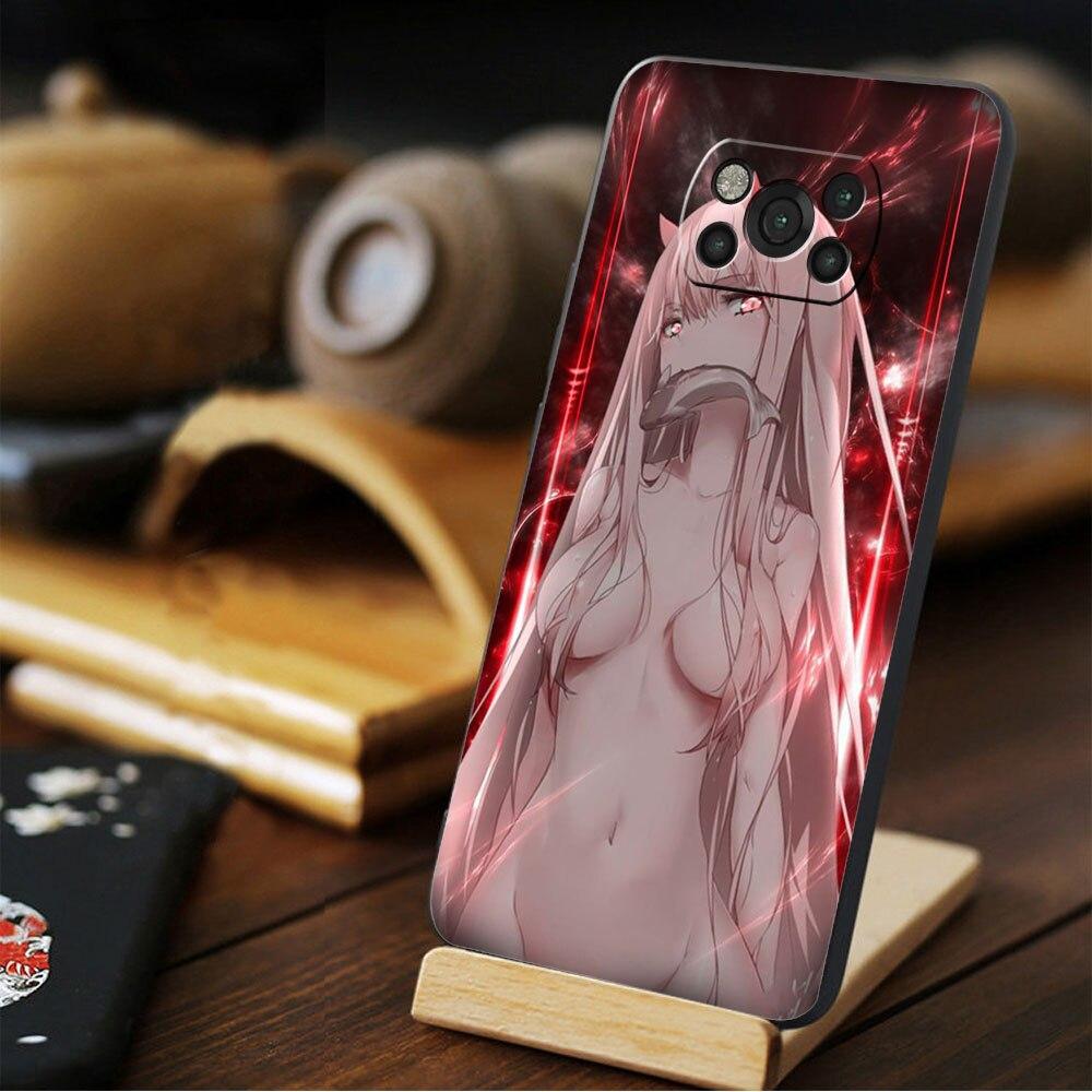 Аниме Zero Two Darling in the FranXX для Xiaomi POCO X4 F3 11T 10T MI 11 lite X3 NFC F4 GT 9T M4 Pro 5G M3 Celulares Fundas