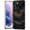 Прозрачный чехол-бампер для Samsung Galaxy S25 S24 S23 S22 S20 S21 FE Ultra S10 S10E Plus Модный узор Звездное небо Звезды
