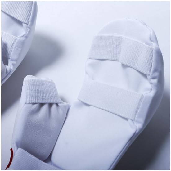 ISAMI Двусторонний протектор кулака Isami для мальчиков, боевые искусства, боевые искусства, карате для L-3093J (Белые, Мальчики)