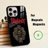 Чехол для телефона S-Slipknot Bone C-Church для iPhone 17, 16, 15, 14, 13, 12, 11 Plus, Pro, Магнитный для Magsafe, Беспроводная зарядка