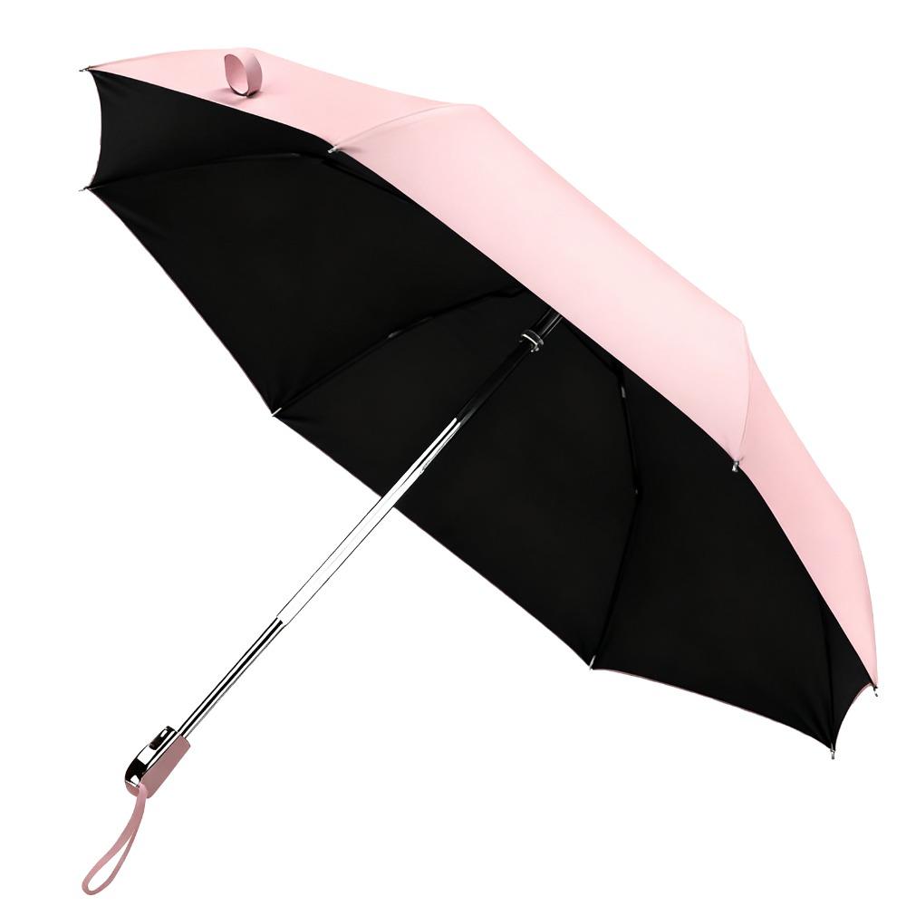 6 Ribs Sun Umbrella Automatic Open Close Folding Umbrella Ultralight Automatic Umbrella Daily Use