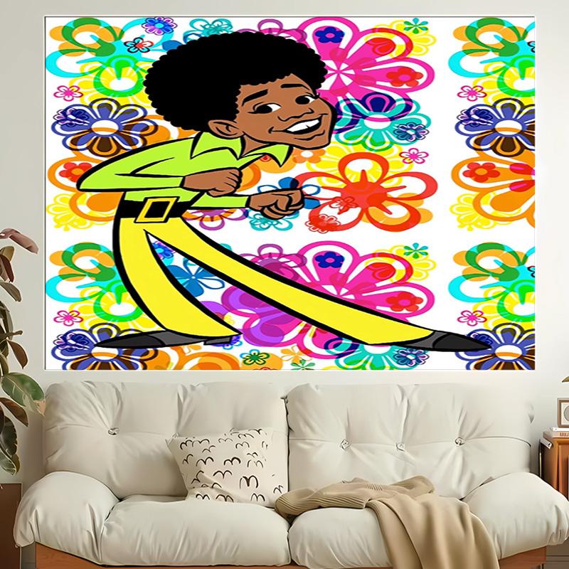 1pc The Jackson Tapestry, Living Room, Bedroom, Office, Party Decor, Ideal Festive Gift