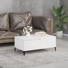 VidaXL Coffee Table White 90x50x36.5 Cm Engineered Wood 821116