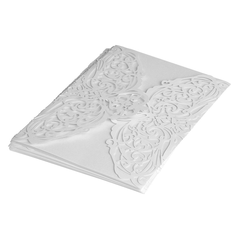 10 шт./компл. европейские резные персонализированные деловые свадебные пригласительные открытки вечеринка