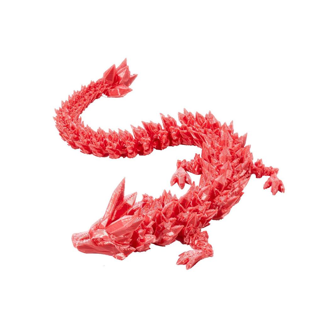 Mystery Dragon With Egg, 3D Printed Dragon With Egg, Full Articulated Flexible Dragon With Eggs, 3D Printed Gift Toy