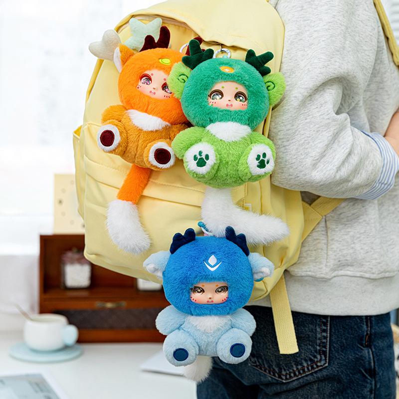 Шаньхайцзин Пиксю плюшевая игрушка трендовая фигурка единорог кукла настольные качели подвеска для рюкзака