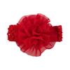 New Baby Headband, Versatile Chiffon Flower Hollow Baby Headscarf, Soft, Comfortable and Elastic Children's Hair Accessories