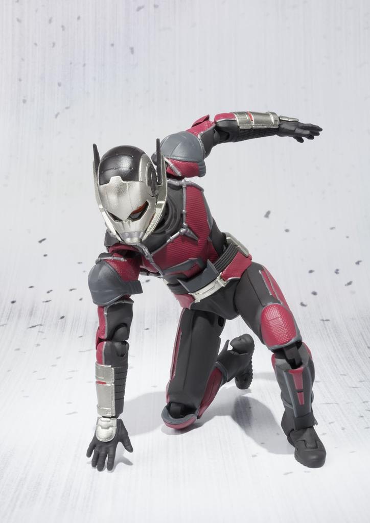 TAMASHII NATIONS Капитан Америка Антман 150 мм окрашенная подвижная фигурка SHFiguarts (Гражданская война) приблизительно. АБС и ПВХ
