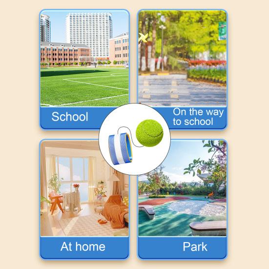 Забавная эластичная игрушка для тренировки зрения с мячом, браслет для ежедневного использования, надувной мяч, обучающая игрушка для улицы