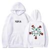 XPLR Sam and Colby European Size Pentagram Roses Hoodie