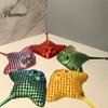 PLA 3D Printed Figurines Manta Ray Fidget Toy, Flexible Articulated Sea Animal Figurine Creative Desktop Gadgets for Decoration, Stress Relief