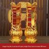 Smokeless Crystal Candle for Buddha Offerings, Housewarming, or New Year Celebrations - Windproof Red Butter Lamp