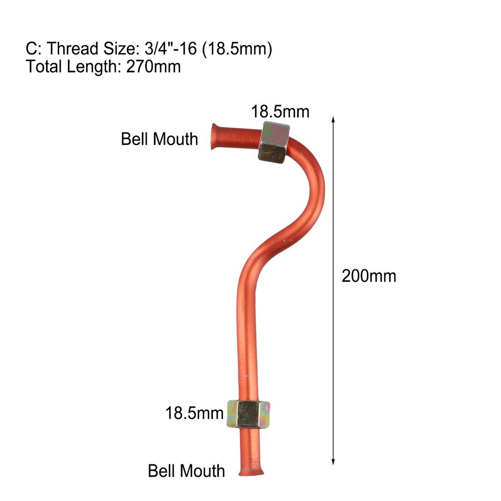 Convenient Aluminum Exhaust Tube for Enhanced Air Compressor Efficiency