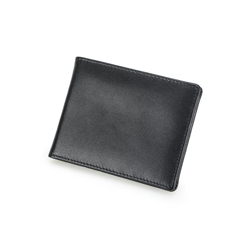 Тонкие кошельки CONTACT'S из натуральной кожи для мужчин, держатели для карт с магнитной пряжкой, зажимы для денег, брендовые роскошные дизайнерские мини-мужские кошельки