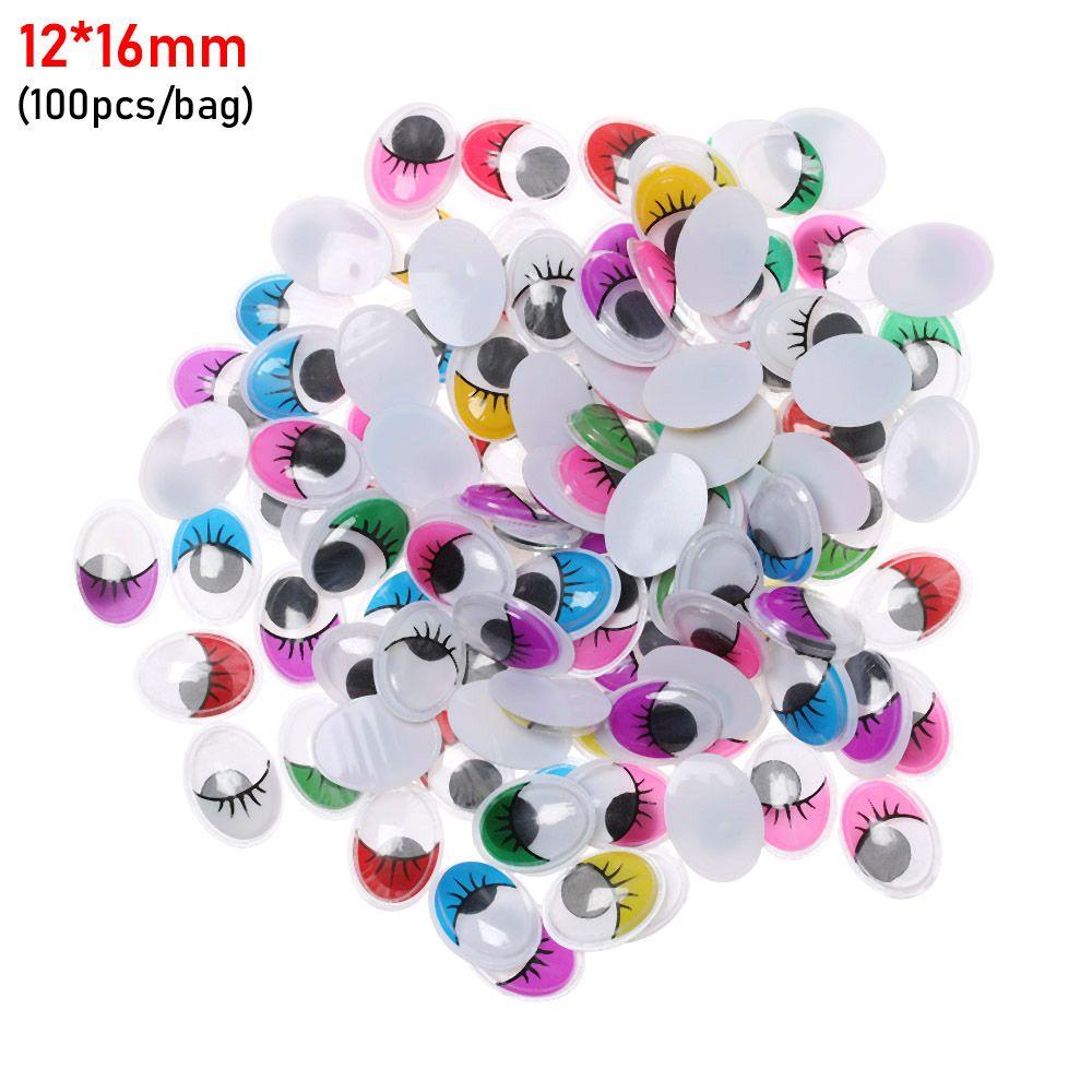 Animals Parts Plastic Plush Panda Eye 3D Dolls Accessories Wiggling Moving Eyes DIY Dolls Materials