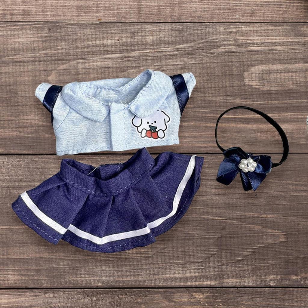 Набор одежды для куклы своими руками с галстуком для практической игры 17 см