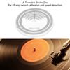 33RPM Compatible Stroboscope Mat Acrylic Calibration Tachometer Phono Accessory  For Turntable