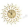 Настенные часы Flower Iron Mute Quartz подвесные декоративные часы для украшения гостиной