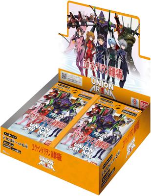 Bandai UNION ARENA Бустерный набор Трижды в 16 пакетах «Евангелион 3.0+1.0 Время» [UA44BT] (BOX)
