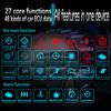 C1 Автомобильная навигационная проекция HUD Head-Up Display OBD2+GPS Автомобильный проектор Спидометр / Температура воды / Напряжение / Сигнализация оборотов двигателя