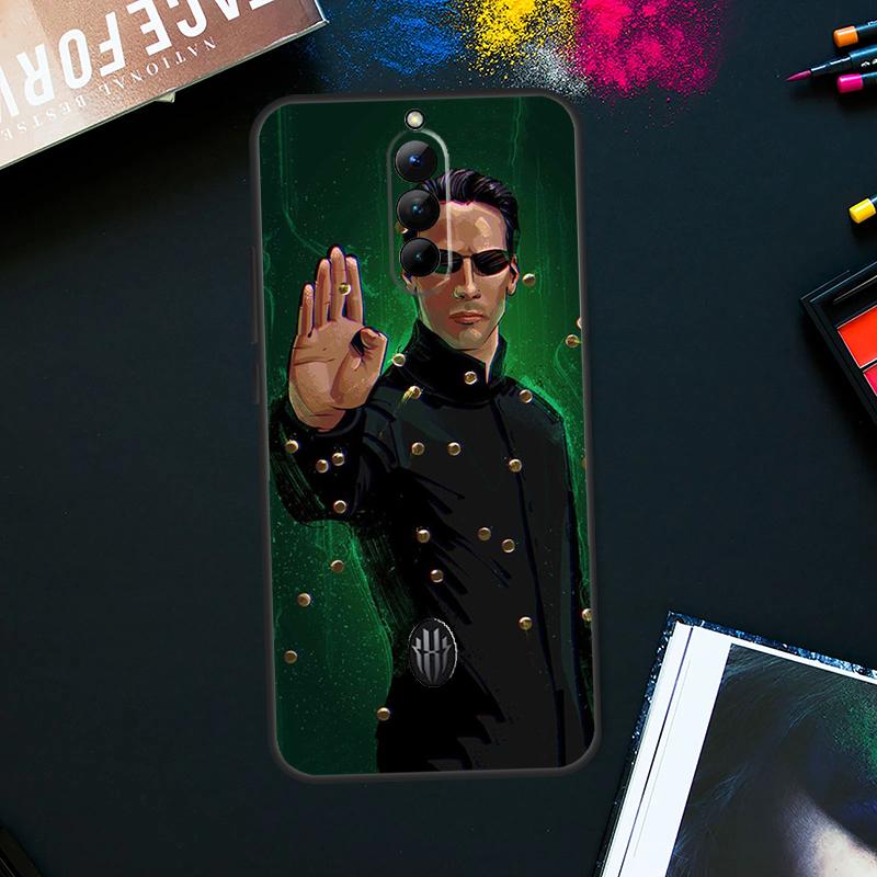 Matrix 4 Art Case For ZTE Nubia Red Magic 9 8 8S Pro Plus RedMagic 6S 7S Pro 6 7 Pro 5S 6R 5G Back Cover