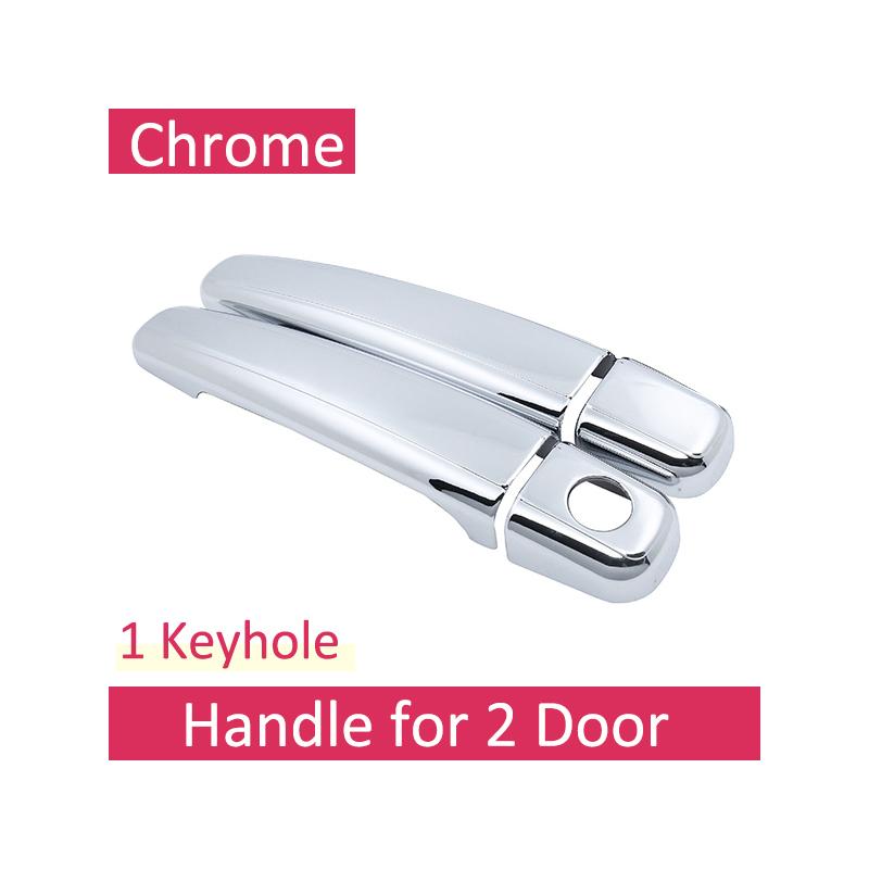 Роскошная стабильность, новые хромированные дверные ручки, накладка для Citroen C3 MK1 2002 ~ 2009, автомобильные аксессуары, наклейки Catch Auto