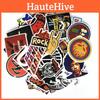 Rock Bands 52pcs Artists Waterproof Stickers For Luggage Laptop Motorcycle Bike