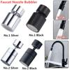 2 Mode Water Faucet Aerator Splashback Tap Nozzle Water Filter Nozzle Bubbler  Bathroom